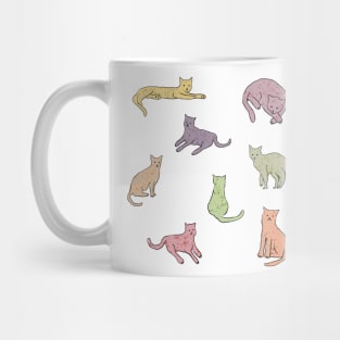 Badly drawn cats Mug